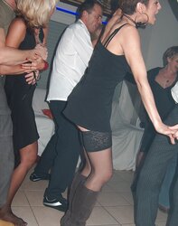 Mummies flashing stocking tops II