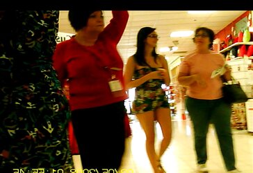 PLUMPER Mom Shopping with Lean Daughter