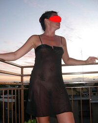 M, on the balcony!!!