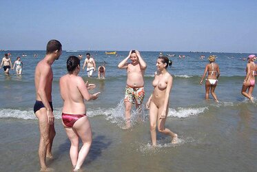 Naturist Beach Teenagers