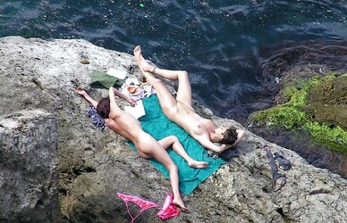 Naturist Beach Teenagers