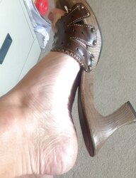 My soles in high-heeled shoes