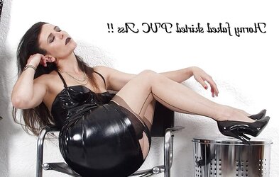 Elegante Fetisch Ladys im Abspritzoutfit two !!