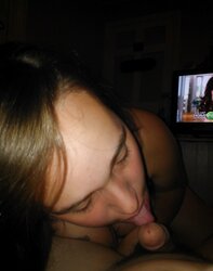 Point of view deep throat