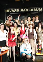 Gang granny,s soiree.