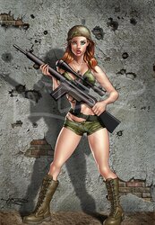 Army Bitch - Art