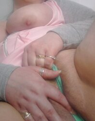 Chubby moist undies