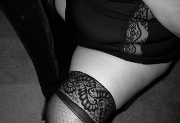 Ebony and White