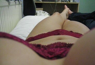 Cute gal and g-string