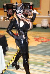 Phat Fake Titted Mom Enjoys Spandex!