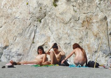 Fledgling teenagers by ocb-beachB part
