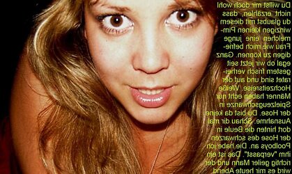 German Captions -Traeume junger weisser Frauen- Teil 1 suck off.