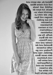 German Captions -Traeume junger weisser Frauen- Teil 1 suck off.