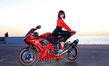 Russian Female in spandex