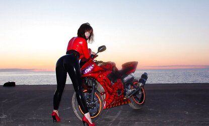 Russian Female in spandex