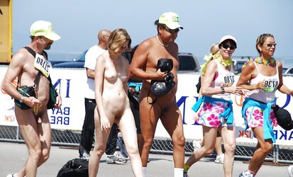 Bare bike protest