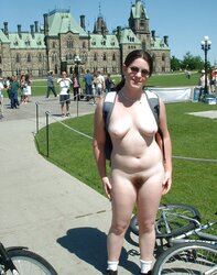 Bare bike protest