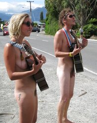 Bare bike protest