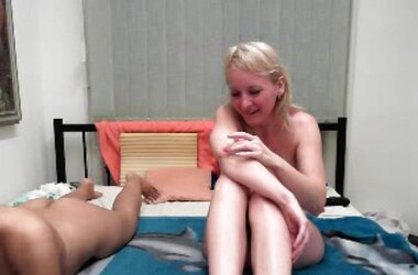 Mature Lesbo Duo Having Joy