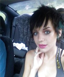Brief hair artsy skinny sweetheart