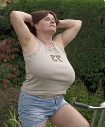 Toni F on her bike...