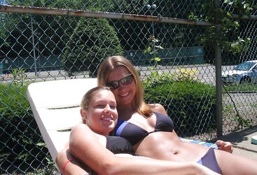 Teenagers In Bathing Suit