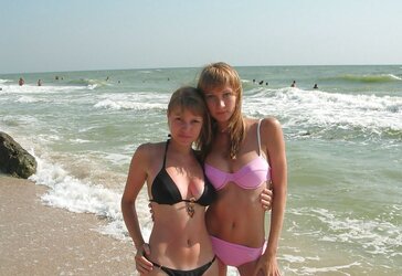 Teenagers In Bathing Suit