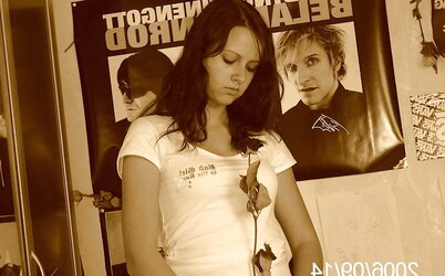 Teenager Punk Foto shooting