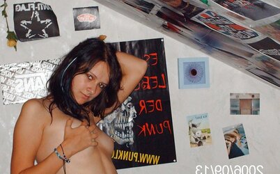 Teenager Punk Foto shooting