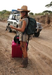 White dolls vacation in polygamous African tribes