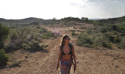 White dolls vacation in polygamous African tribes