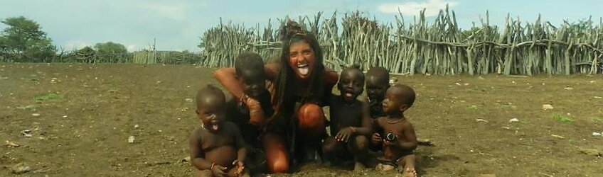 White dolls vacation in polygamous African tribes