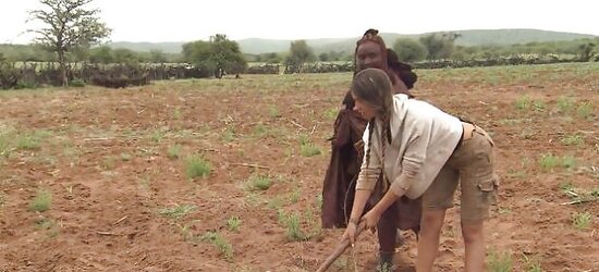 White dolls vacation in polygamous African tribes