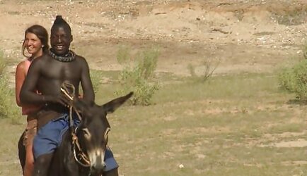 White dolls vacation in polygamous African tribes