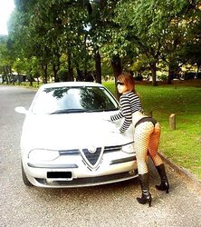 Cocksluts in car