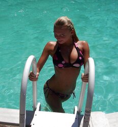 Warm honies in swimsuits