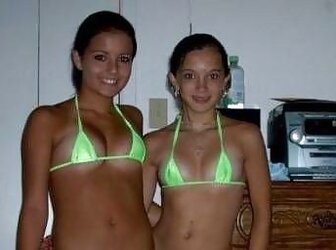 Warm honies in swimsuits