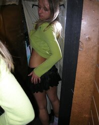 Lovely blond lady orbs