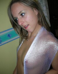 Lovely blond lady orbs