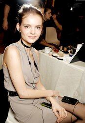 Backstage at a Fashionshow