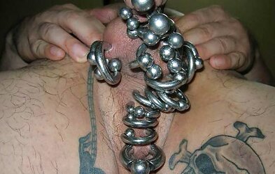 Inked and pierced spears
