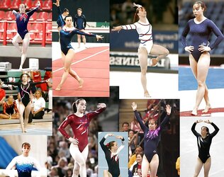 Gymnastics ladies ( naked and none bare)