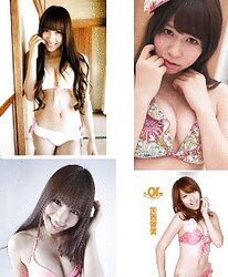Bathing Suit of the Japanese idol