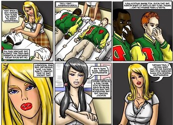 Multiracial Cartoon
