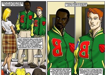 Multiracial Cartoon