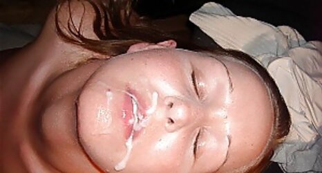 Ins gesicht gespritzt