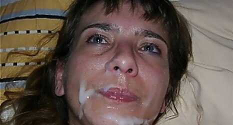 Ins gesicht gespritzt