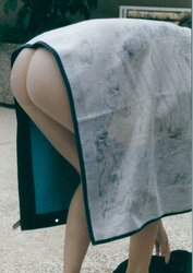 Jeanee Letsinger bare by the Pool