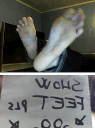 Feet and chisel