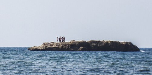 Platja de la Solsida (Isla de Altea, Alicante, Spain)